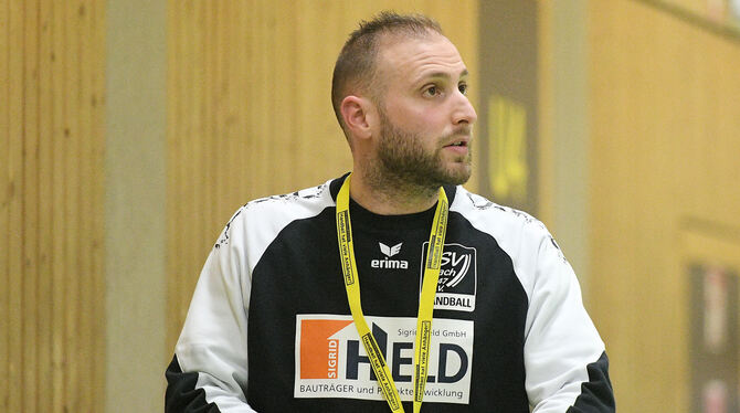 Trainer Marco Melo (TSV Urach).   FOTO: BAUR
