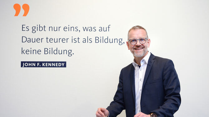 Andreas Nau, Mitgründer und geschäftsführender Gesellschafter der Easysoft GmbH in Metzingen. FOTO: PIETH