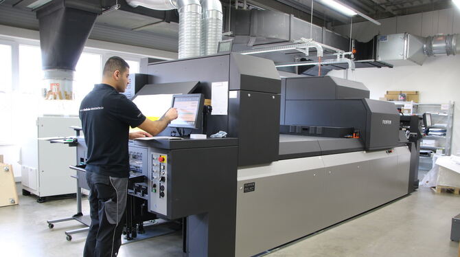 BruderhausDiakonie digitale Druckmaschine