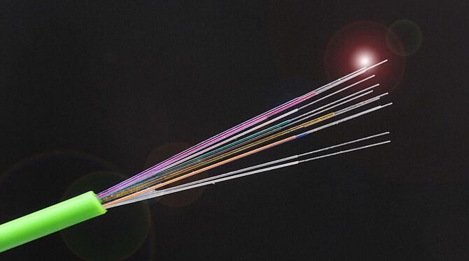 Glasfaser für die Zukunft: Die Tübinger Stadtwerke investieren. FOTO: TRINKHAUS