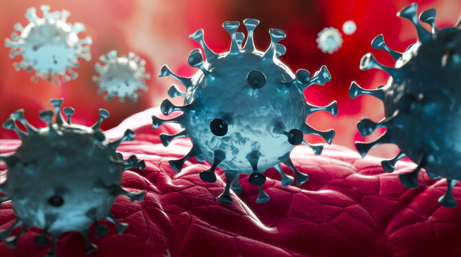 Das Coronavirus legt das öffentliche Leben zunehmend lahm.  FOTO: ADOBE STOCK