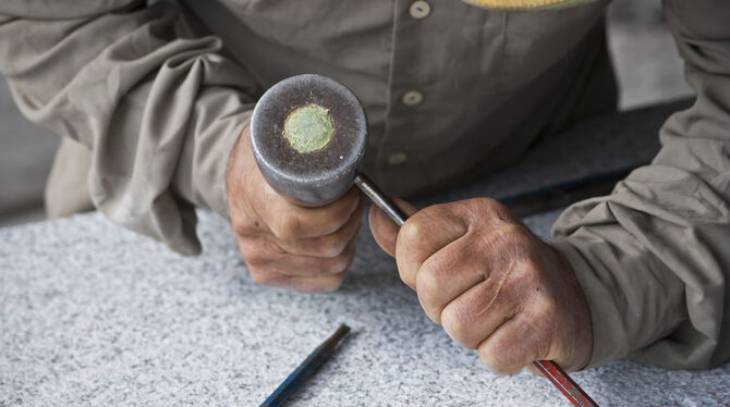 Die Bildhauer- und Steinmetz-Innung blickt auf ein zufriedenstellendes Jahr zurück. FOTO: ADOBE STOCK Die Bildhauer- und Steinmetz-Innung blickt auf ein zufriedenstellendes Jahr zurück. FOTO: ADOBE STOCK