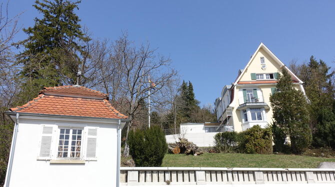 Das Haus der T.T.V. Textilia, der ältesten studentischen Verbindung der Hochschule Reutlingen.