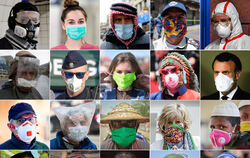 Die ganze Welt trägt Maske.  FOTO: DPA
