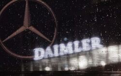Das Logo der Daimler-AG