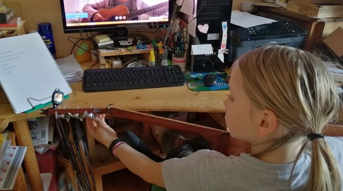 Geht doch: Unterricht am Bildschirm.