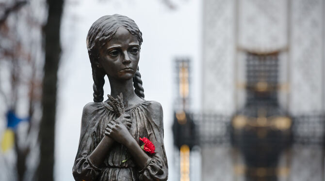 Monument in Kiew zum Andenken an die Opfer des Holodomor.  FOTO: ADOBE STOCK