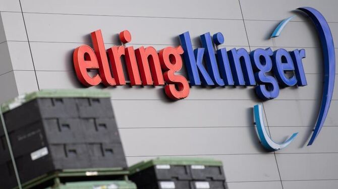 Das Logo des Autozulieferers ElringKlinger