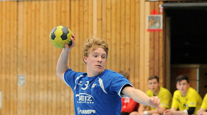 Wechselt vom VfL Pfullingen II zum TSV Zizishausen: Lennard Müller.  FOTO: BAUR