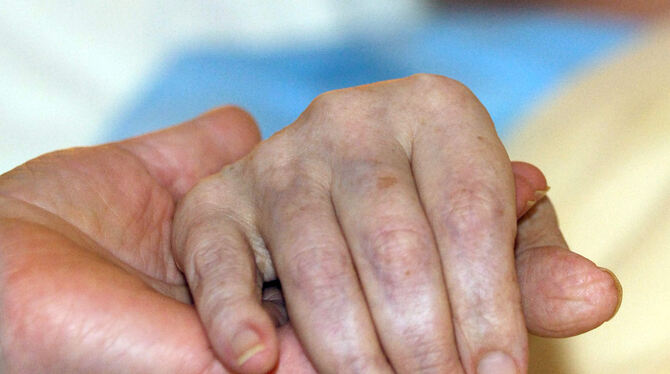 Das fehlt zurzeit: der persönliche Kontakt. Gerade Kranke und Sterbende gehören zur Risikogruppe der durch Covid-19 besonders Ge