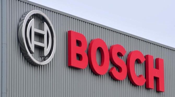 Das Logo und der Schriftzug von Bosch