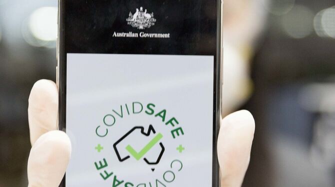 Die Coronavirus-Tracing-App »COVIDSafe« der australischen Regierung. FOTO: DPA