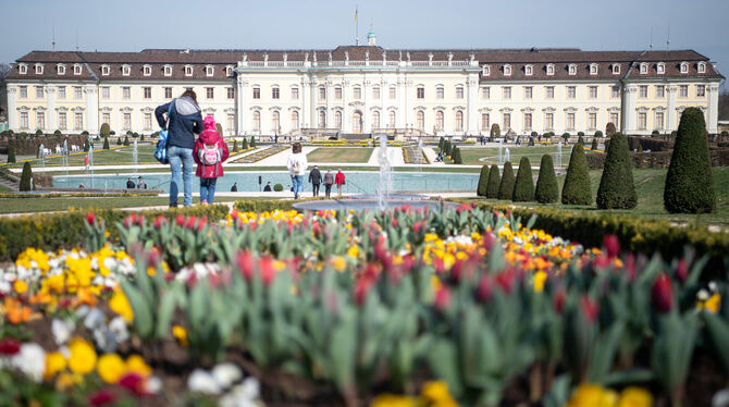 Das Blühende Barock in Ludwigsburg – hier ein Archivbild – öffnet am 6. Mai.