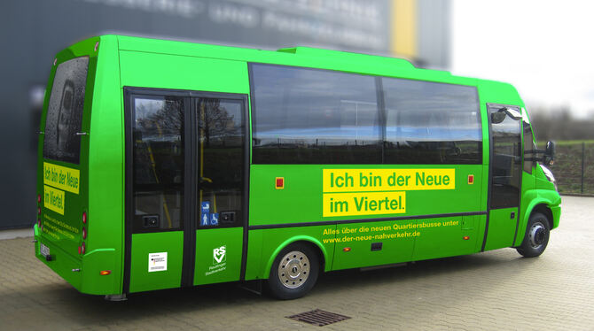 Die Quartiers- buslinie 93 soll bald über die Metzinger Straße verkehren. FOTO: RSV