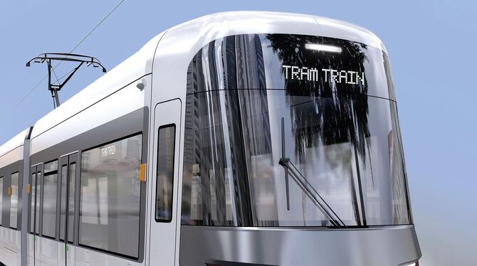 Ein Schritt näher an der Realisierung: Die TramTrains der Regionalstadtbahn sollen auch durchs Echaztal und bis auf die Alb fahr