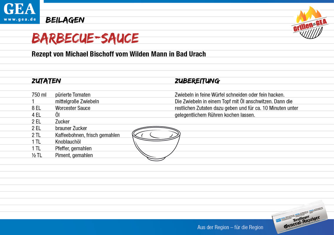 08_GEA-Grillen-3 Barbecue-Sauce