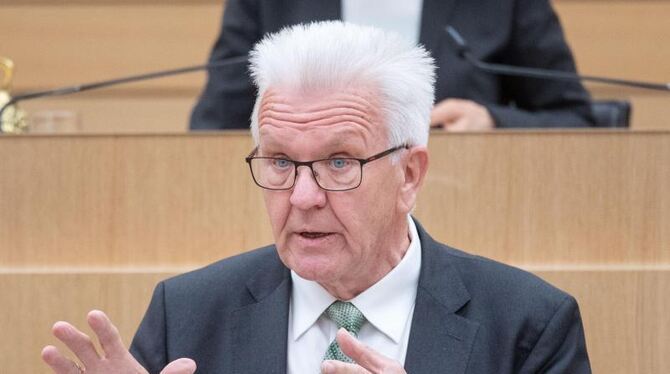 Winfried Kretschmann (Grüne), Ministerpräsident von BW