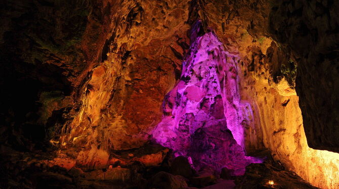 Die Nebelhöhle öffnet am 29. Mai wieder für Besucher.  FOTO: GEMEINDE SONNENBÜHL