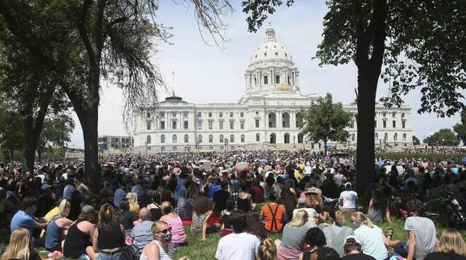 Proteste in St. Paul
