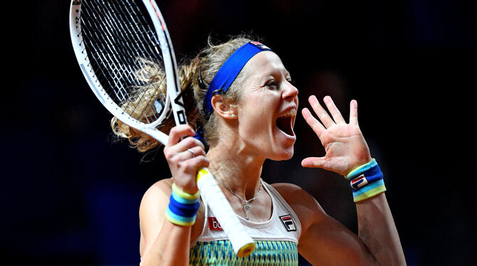 Profispielerin Laura Siegemund ist gespannt auf die Rückkehr zu ein bisschen mehr Tennis-Normalität.  FOTO: EIBNER