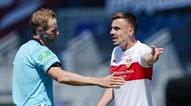 Förster und Stegemann in der Partie des VfB gegen SVWW