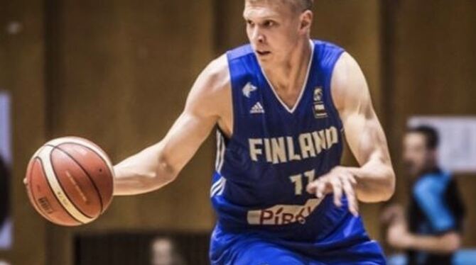 Der Finne Elias Valtonen spielte bislang in den USA College-Basketball.  FOTO: PRIVAT