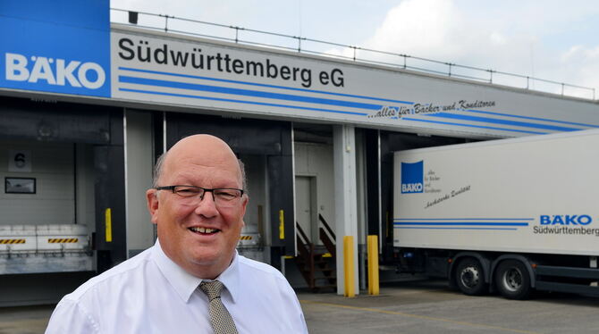 Joost Nicolai Bremer, Vorstandssprecher der Bäko Südwürttemberg. FOTO: NIETHAMMER