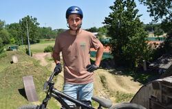 Eventmanager Dennis Herrmann hat die Umgestaltung des Dirtparks initiiert.