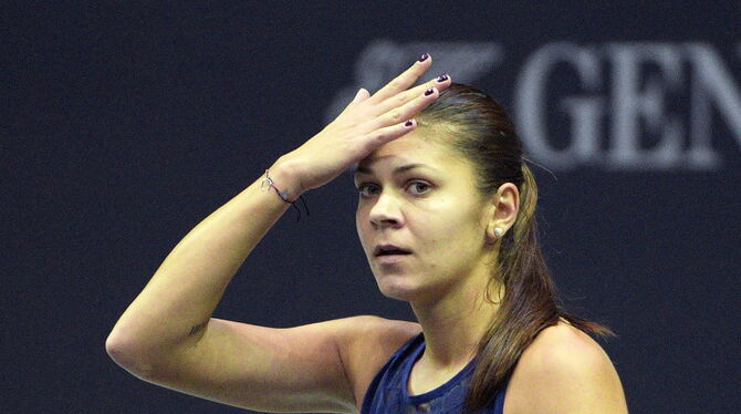 Die rumänische Profispielerin Andreea-Christina Mitu muss sich vor ihrem ersten Einsatz beim TV Reutlingen einem Corona-Schnell