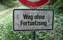 Wink aus falscher Richtung. FOTO: PFISTERER