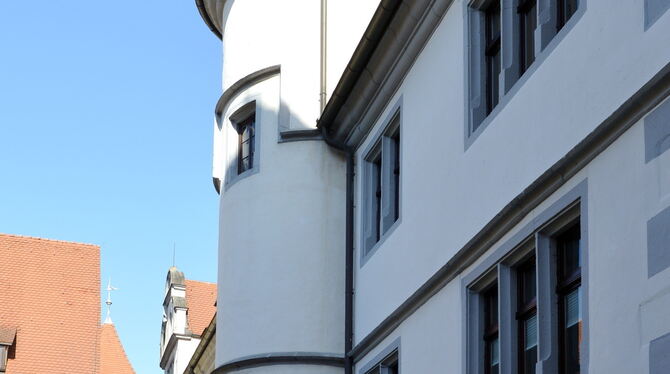 Das Wilhelmsstift in Tübingen. Hier werden seit 200 Jahren Priester ausgebildet. Der Bischof betont, dass noch nichts entschiede