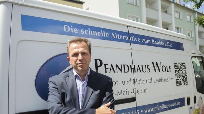 Pfandleiher Bernd Wolf