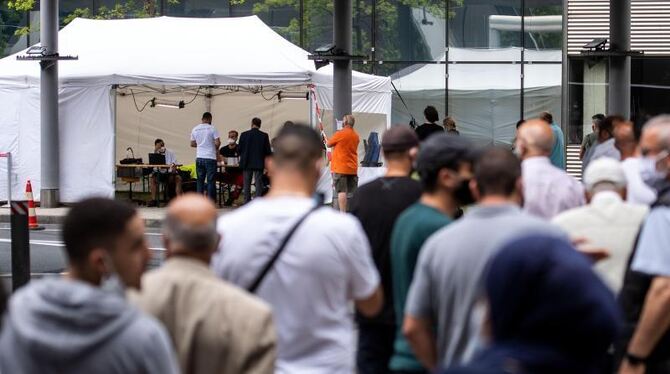 Corona-Tests am Flughafen