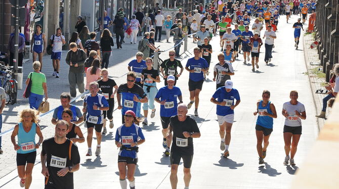Durch die Mühlstraße werden keine Läufer am Stadtlauf-Sonntag kommen. Jeder darf sich selbst eine Route suchen und die Ergebniss