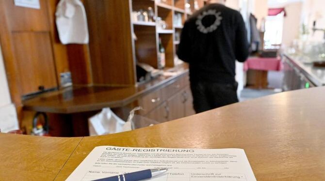 Gästelisten als Corona-Vorsorge