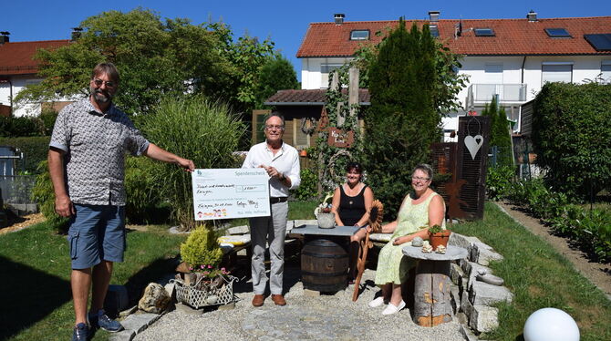 Der Kunst- und Kreativmarkt fiel aus, viele der Marktbeschicker aber spendeten die bereits bezahlte Standgebühr. Bei der Spenden