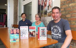 Vier Romane, vier Verfilmungen und begleitend dazu Lesungen und Einführungen: Kamino-Leiter Andreas Vogt (rechts), Kamino-Aufsic