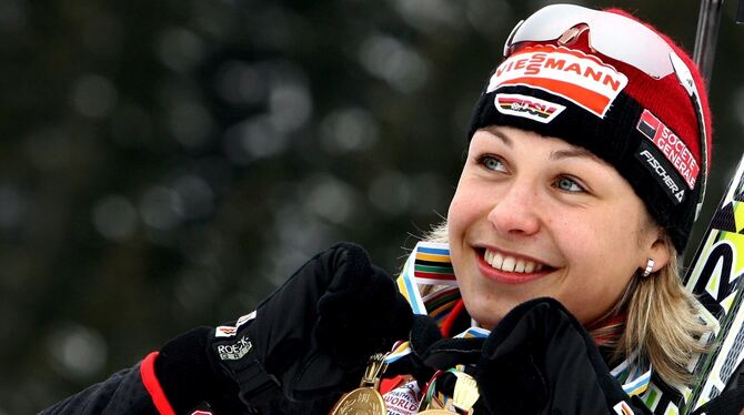 Magdalena Neuner:   »Ich will  einfach leben, wie ich will« ARCHIVFOTO: DPA