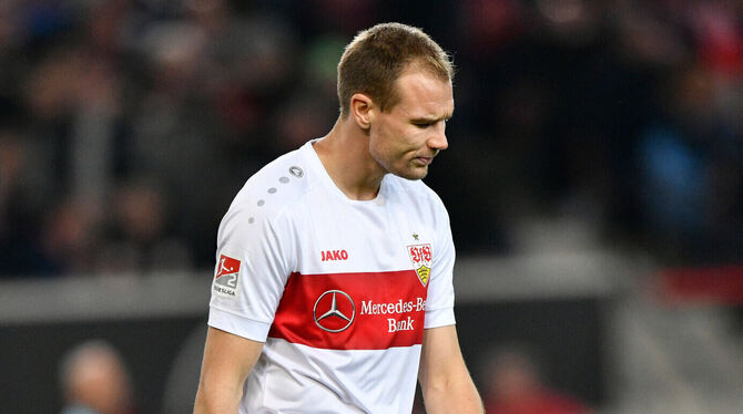 Ex-Nationalspieler Holger Badstuber steht beim VfB Stuttgart auf dem Abstellgleis. FOTO: EIBNER