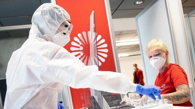 Anstieg der Testungen