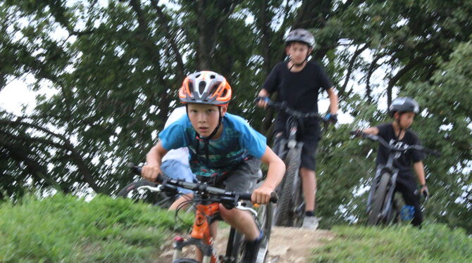 Die Sprünge haben nicht mehr gekickt. Deswegen bauen sich Jugendliche aus Sonnenbühl den Bike-Park in Undingen nach ihren Wünsch