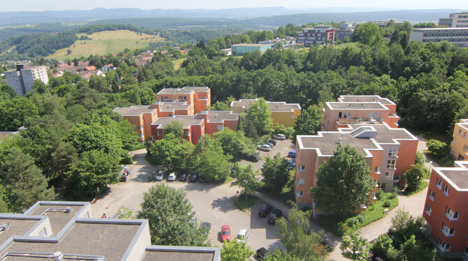 Wohnheime auf Waldhäuser-Ost. FOTO: STUDIERENDENWERK