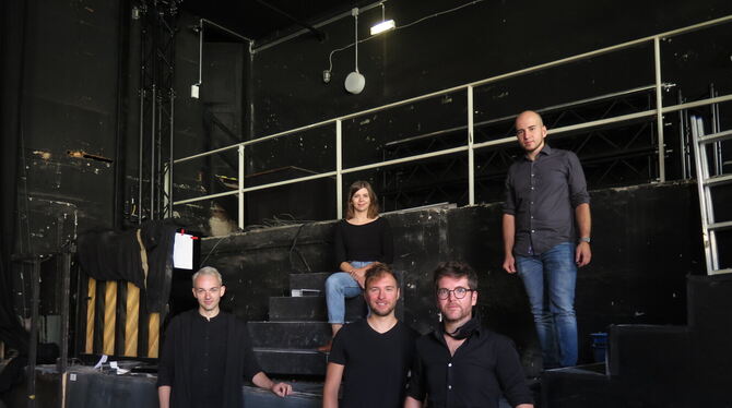 Auf dieser Bühne in der Spielstätte Löwen will das Tübinger Zimmertheater ab dem 24. Oktober das Stück "Wie ein zarter Schillerf