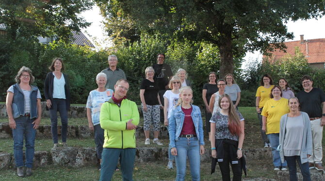 Die Sozialstation St. Martin stellt ihre neue Nachbarschaftshilfe-Gruppe vor. FOTO: SCHRADE Die Sozialstation St. Martin stellt ihre neue Nachbarschaftshilfe-Gruppe vor. FOTO: SCHRADE