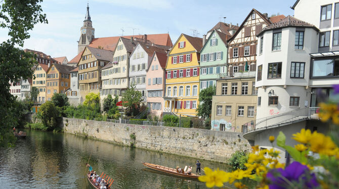 Ein besonders teureres Pflaster ist die Tübinger Altstadt.   FOTO: DPA