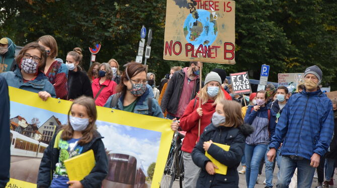 »Es gibt keinen Planeten B«.