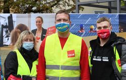 Streikende im Portrait