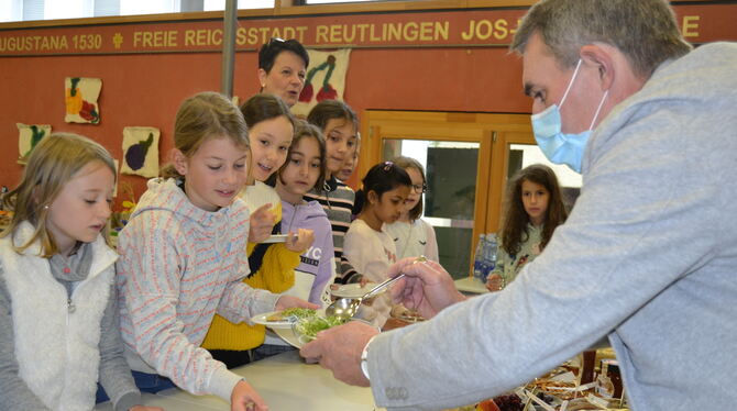 Gesund und lecker auf dem Teller sind kein Widerspruch: Gestern endete die Aktion »Gesunde Pause« mit einem gemeinsamen Frühstüc