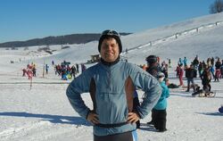 Roland Hummel ist begeisterter Wintersportler. FOTOS: PRIVAT