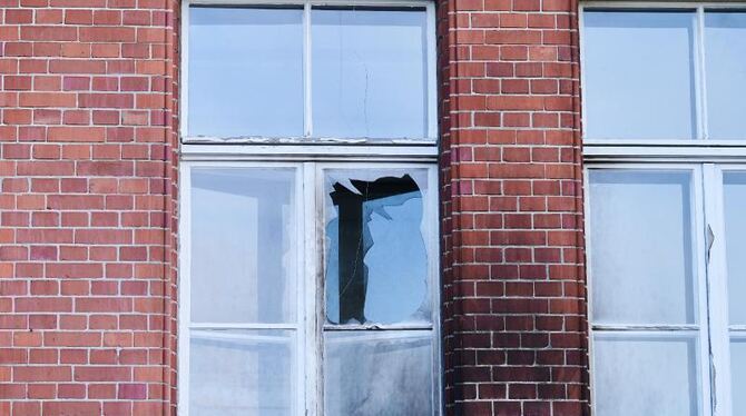 Schäden an Fenster und Fassade